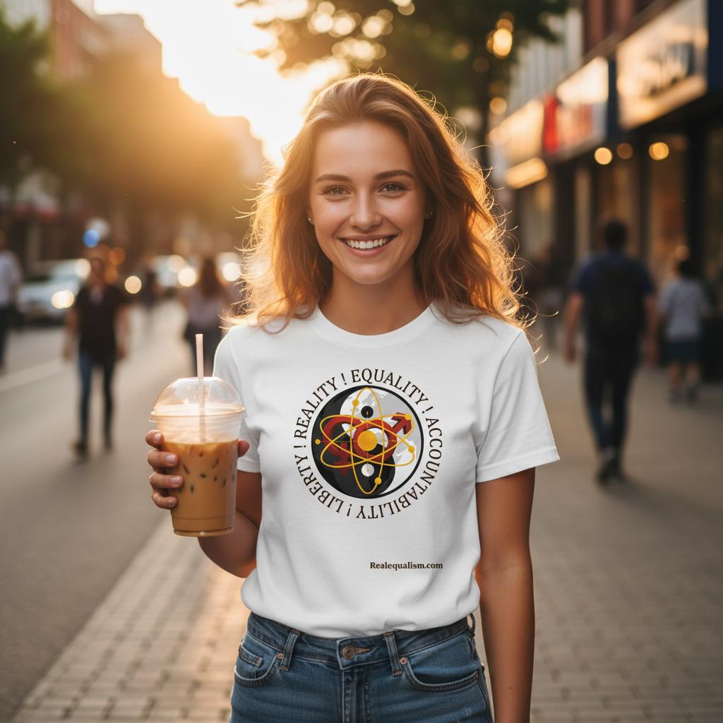 Realequalism Logo 100% Cotton Tee