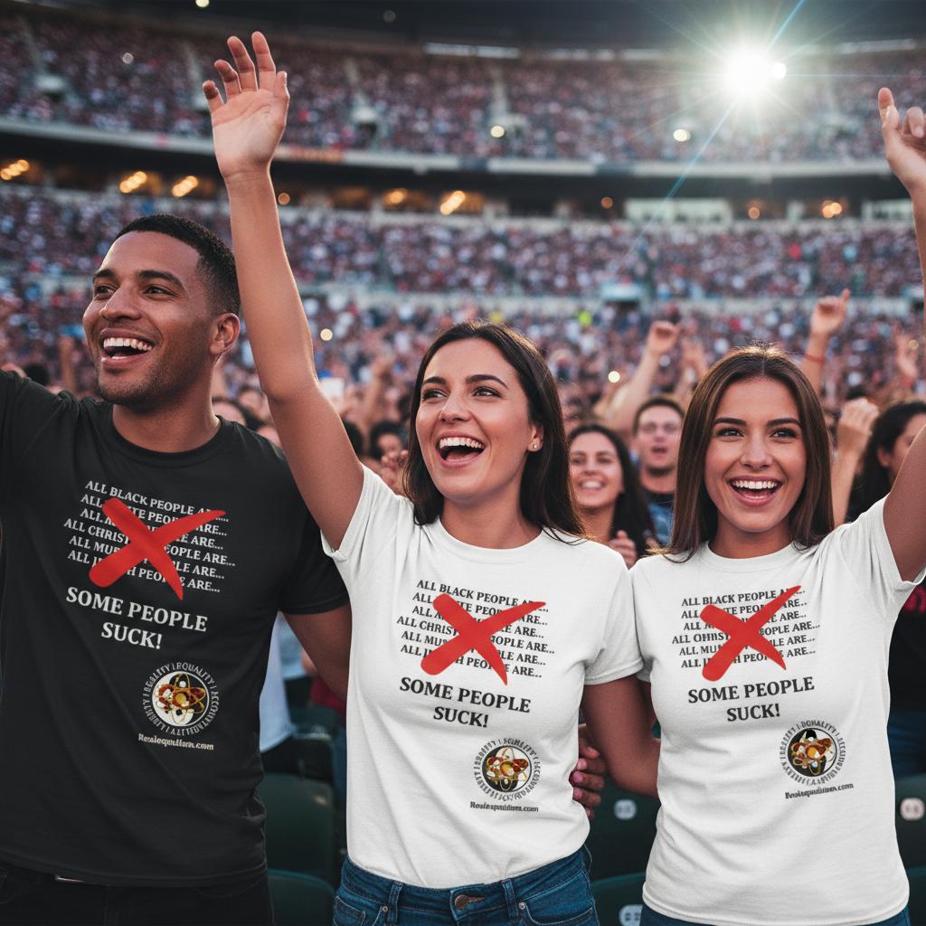 Some People Suck (Group) 100% Cotton Tee