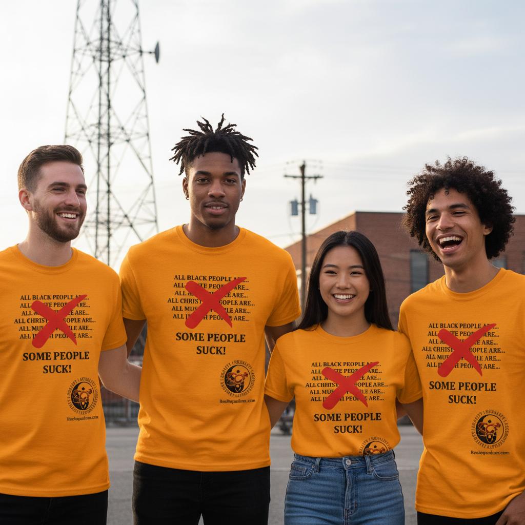 Some People Suck (Group) 100% Cotton Tee